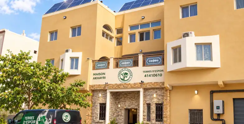 Panneaux photovoltaïques pour l’orphelinat